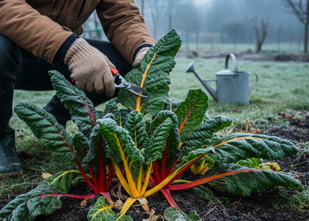 <p> Swiss chard and similar leafy greens thrive when temperatures drop. They grow more slowly in cold weather, but they continue producing leaves well into winter. These greens are packed with vitamins and minerals, and they are delicious in soups, sautés, or as a base for salads. Their vibrant colors can also brighten up your winter garden when many other plants have faded. </p> :: Gemini