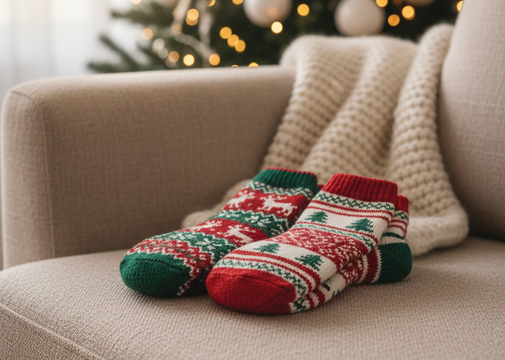 <p> Holiday-themed socks are cheerful, practical, and always bring a smile. They can range from cute and funny designs to elegant winter patterns. Socks are inexpensive, usually under $10 to $15, making them perfect for stockings or as a small, thoughtful gift. Everyone appreciates a pair of cozy socks during the winter season, and they are an easy way to spread holiday cheer. </p> :: Gemini