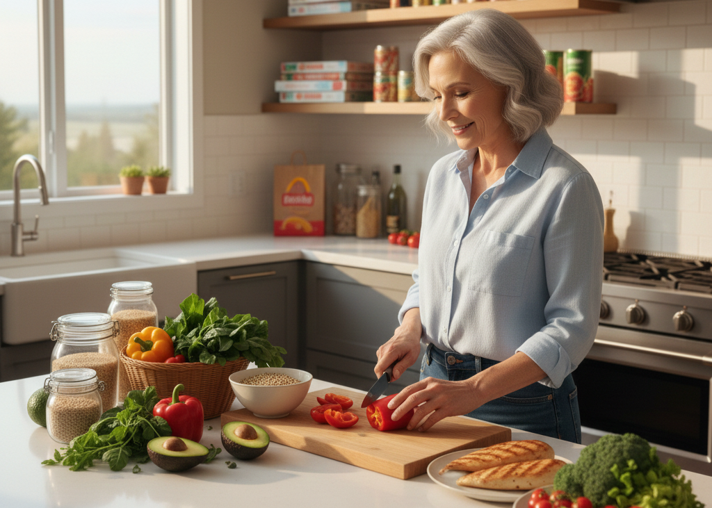 <p> This category includes fast food, canned soups, frozen meals, salty snacks, and heavily salted restaurant dishes. Excessive sodium can lead to high blood pressure, strain the heart and kidneys, and increase your risk of chronic disease. As you grow older, reducing processed and high-sodium foods is one of the most effective ways to protect your health.

Better option: Focus on fresh, whole foods such as fruits, vegetables, lean proteins, and homemade meals prepared with minimal added salt. Season with herbs, spices, citrus, or vinegar to keep flavor without compromising health. </p> :: Gemini