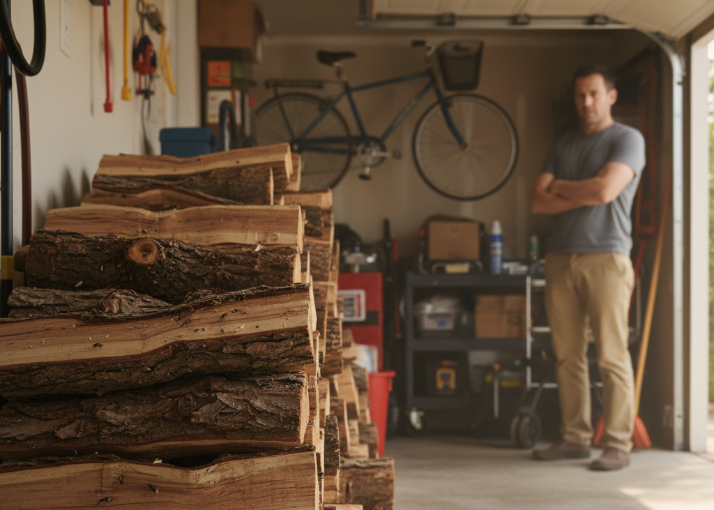 <p> It feels logical to keep firewood close to the house. After all, who wants to trek across the yard on a freezing evening? But storing wood in the garage brings in insects and pests that are hiding in the bark or the crevices of the logs. Once those pests are comfortable, they often migrate into your home. Firewood also needs airflow to dry properly. A garage typically does not provide enough ventilation, which can lead to mold growth and musty smells. The best place for firewood is outdoors, raised off the ground and covered with something that protects it from rain but still allows air to circulate. </p> :: Gemini