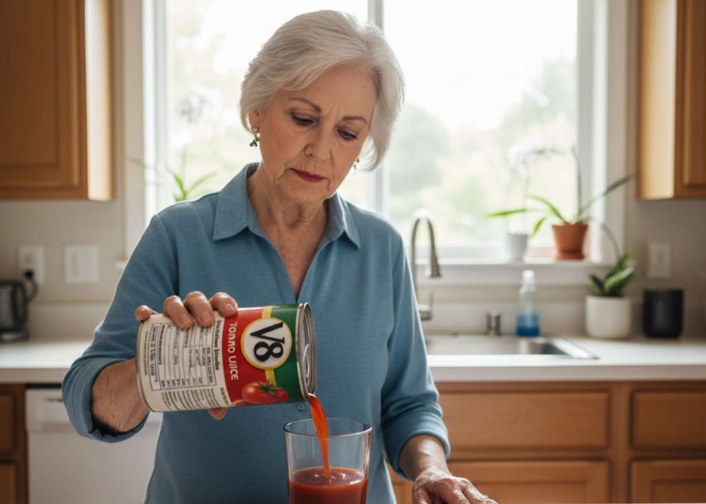 <p> Canned tomato juice and broths are often overlooked, yet they can contain more sodium than many solid foods. Drinking them regularly can quietly push sodium intake well beyond healthy limits. For seniors watching their blood pressure or managing fluid balance, these beverages can be just as problematic as salty snacks. </p> :: Gemini