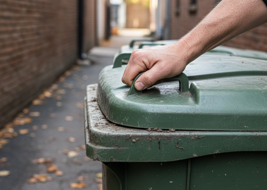 <p> Handling garbage or recycling might seem like a mundane task, but these containers can harbor a surprising amount of germs. Touching the lid, bag, or surface of a bin can transfer bacteria to your hands, which can then move to your face, phone, or food. Washing your hands after handling trash is essential to prevent illness. It only takes a moment, but the health benefits are long-lasting. </p> :: Gemini