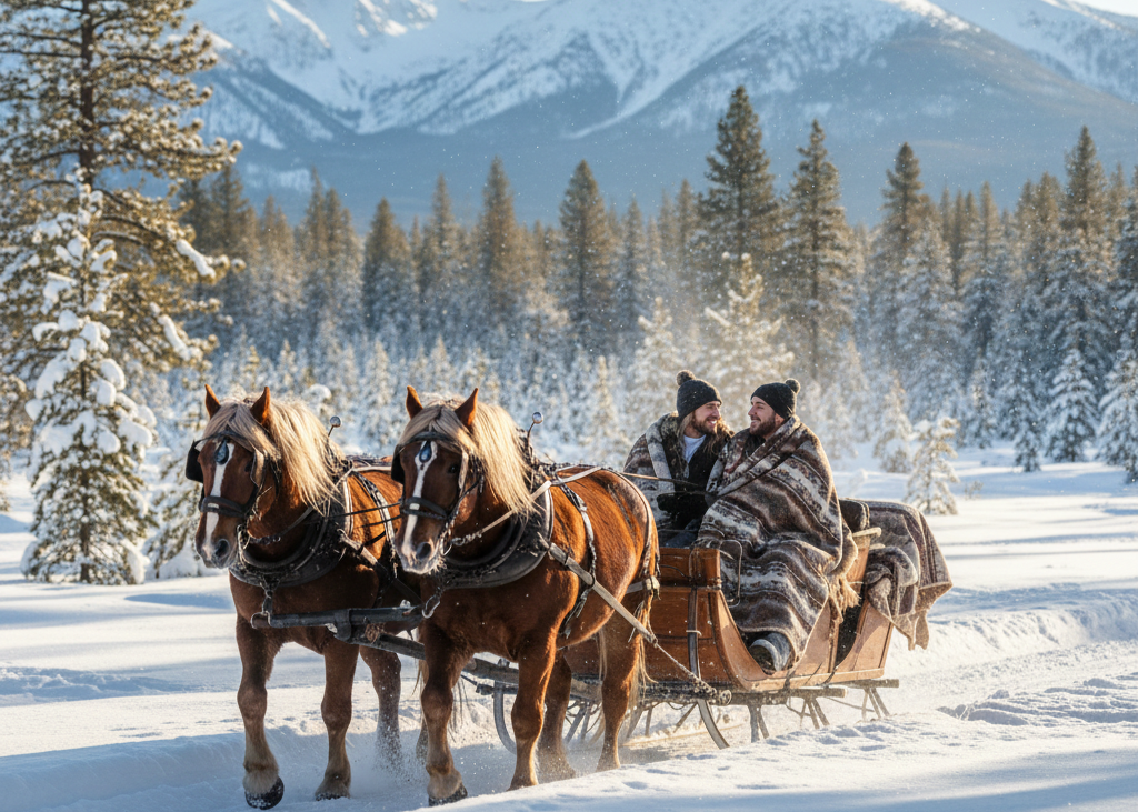 <p> A sleigh ride through Lake Tahoe’s snow-covered landscapes is a classic winter activity. Wrapped in blankets and surrounded by majestic mountains, you can enjoy the serenity of the snow and the crisp mountain air. Sleigh rides are romantic, relaxing, and perfect for anyone looking to add a traditional holiday experience to their winter adventures. </p> :: Gemini