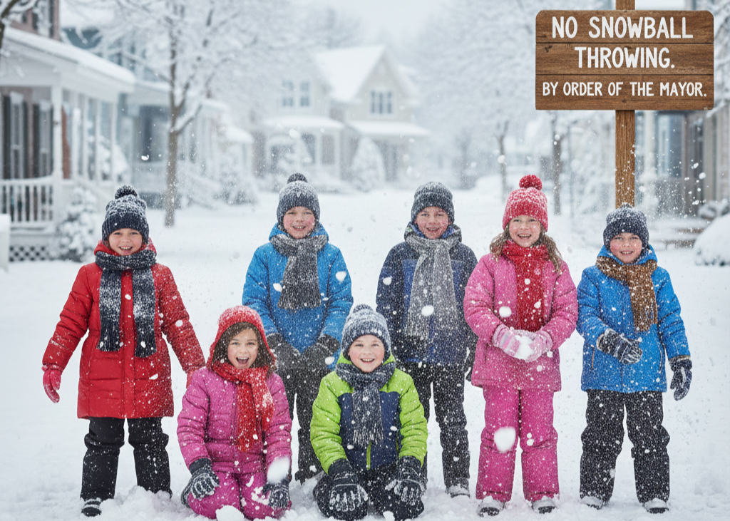 <p> Believe it or not, something as harmless as a snowball fight has been technically illegal in some towns due to concerns about safety and property damage. While these rules were not created specifically for Christmas, they often affected holiday fun. Even today, a few local ordinances remain on the books, though they are rarely enforced. It is a reminder that even innocent seasonal fun has occasionally clashed with the law. </p> :: Gemini