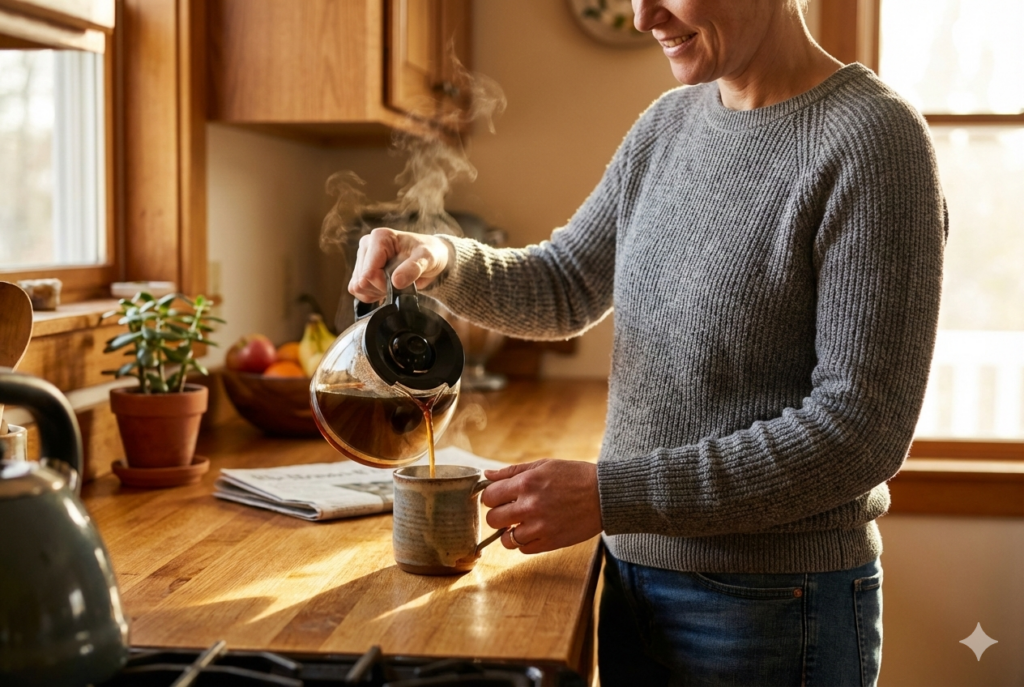 1. Coffee: The Morning Wake-Up Call for Your Gut <p> Coffee is more than just a morning pick-me-up. Its combination of warmth and caffeine stimulates the gastrocolic reflex, the natural signal your stomach sends to your colon to get things moving after a meal. Whether you enjoy it black, with milk, or as a latte, that coffee buzz can prompt intestinal contractions that lead to a bowel movement. Even decaf has a milder effect. The key is to enjoy it in moderation, as excessive caffeine can lead to dehydration, which could actually worsen constipation. Many people find that a cup first thing in the morning is enough to trigger relief and start the day on a lighter note. </p> :: Gemini