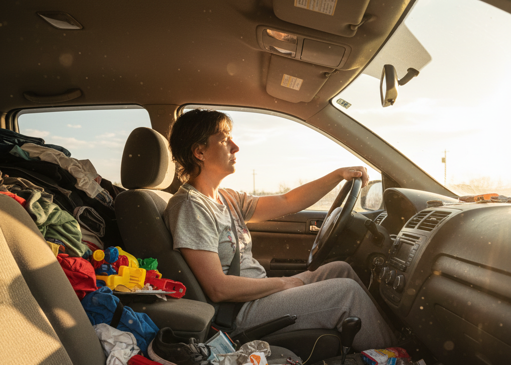 <p> A car filled with scattered papers, half-eaten snacks, clothes, and random objects can be more than a messy space. It often reflects a mind that is overbooked and distracted. When someone is under serious stress, maintaining organization can feel like an impossible task. Clutter becomes a physical representation of mental overload. A messy car is not necessarily laziness, it can be a silent cry for help or simply the result of trying to keep up with a busy life. </p> :: Gemini