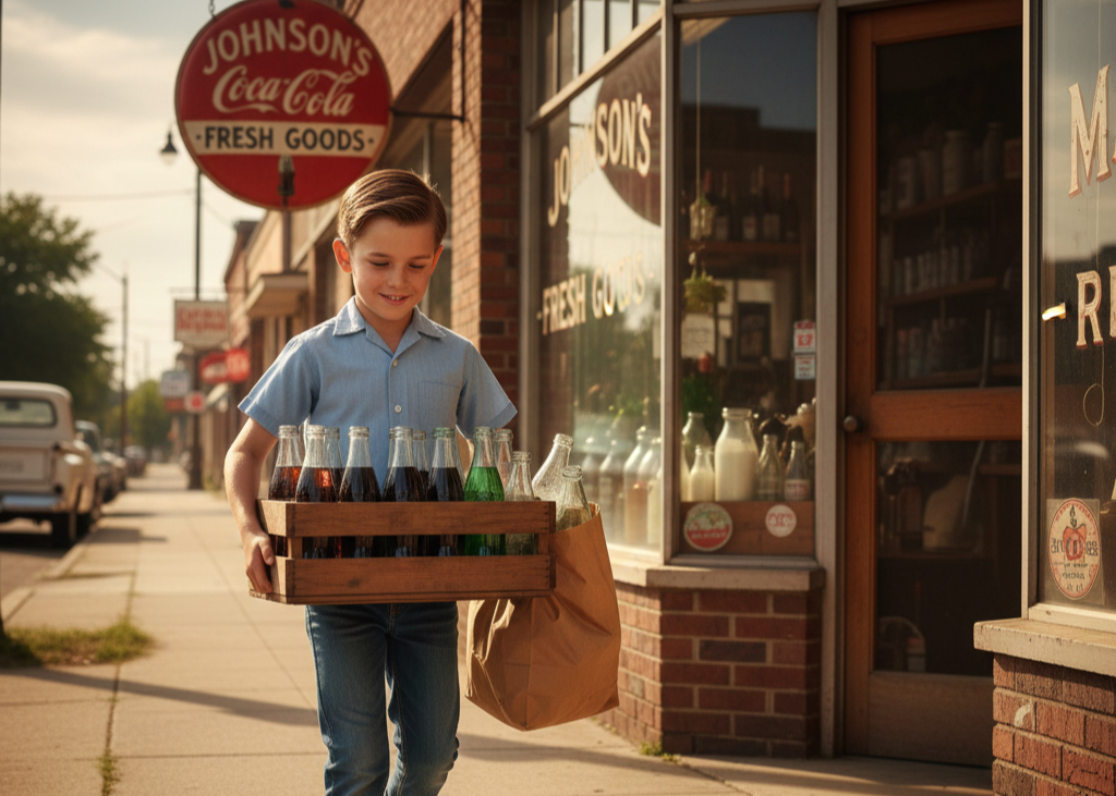<p> Before disposable bottles became common, glass bottles were collected, cleaned, and returned for a small deposit. Kids often ran errands to bring the bottles back to the store, earning a few cents along the way. This chore might seem minor, but it taught responsibility, resourcefulness, and the value of small contributions. It also encouraged environmental awareness, as families reused bottles instead of tossing them away, showing that even small actions could make a difference. </p> :: Gemini