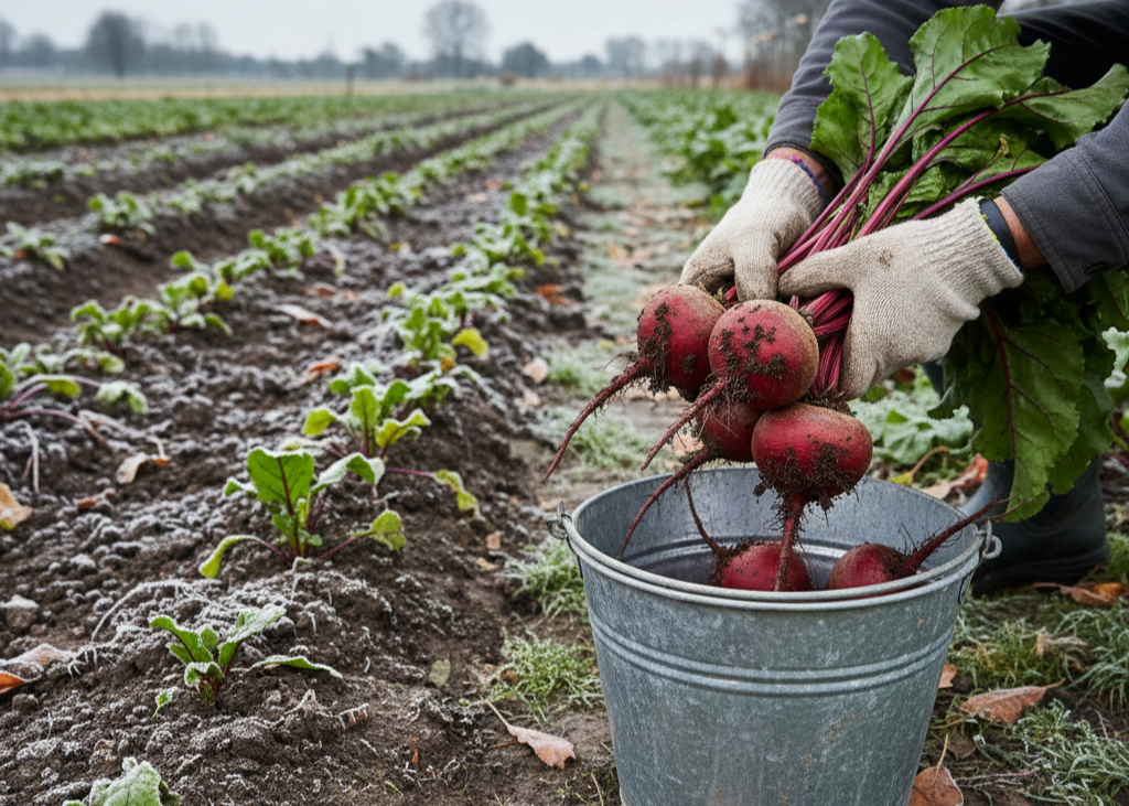 <p> Beets are versatile, nutritious, and surprisingly hardy. Both the roots and the greens are edible, so you get double value from a single planting. Sow seeds in late summer or early fall, and the plants will tolerate frost. Beets are excellent roasted, pickled, or added to salads, and their greens can be used like spinach or chard. Their sweet, earthy flavor develops even more in cool temperatures. </p> :: Gemini