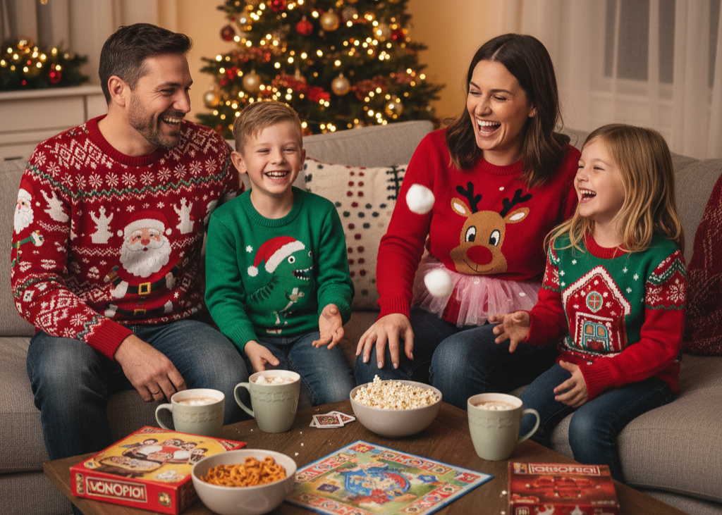 <p> Game nights are a fantastic way to bring the family together for some lighthearted fun. Dust off board games or card decks and add a festive twist. You can include holiday-themed challenges, trivia about traditions, or even a silly “snowball” toss using cotton balls. For extra laughs, invite everyone to wear a holiday sweater during the games. This activity is simple, budget-friendly, and full of opportunities for shared laughter, playful competition, and quality time that strengthens family bonds. </p> :: Gemini