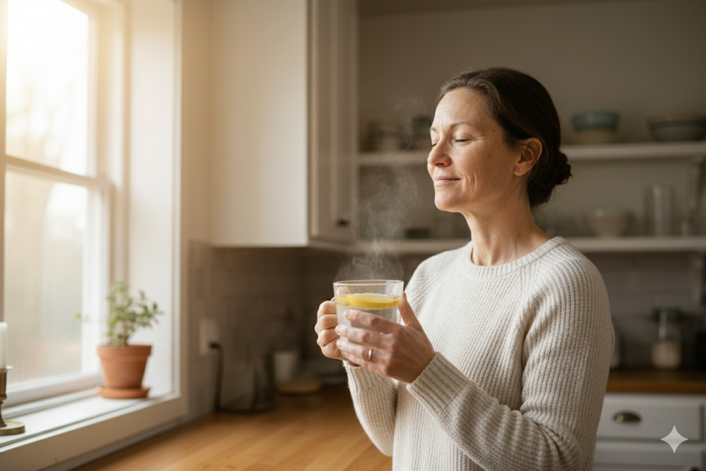 4. Warm Lemon Water: A Simple Digestive Stimulator <p> A simple combination of warm water and fresh lemon juice can be surprisingly effective. The warmth helps relax the digestive tract, while hydration softens stool and the citric acid encourages digestive juices to flow. This drink is particularly useful first thing in the morning, giving your digestive system a gentle nudge and setting the stage for a comfortable day. It’s quick to prepare and soothing to drink, making it a favorite for anyone seeking a natural approach to stimulate their gut. </p> :: Gemini