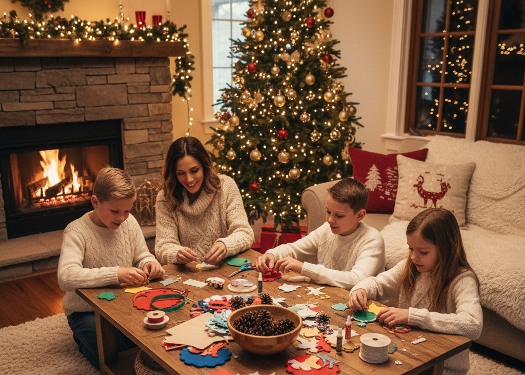 <p> Celebrating the holidays does not always require travel. Hosting a DIY craft night is a wonderful way to make homemade decorations, ornaments, and gifts while spending quality time with loved ones. Simple projects like creating paper stars, wreaths, or festive garlands can turn your home into a personalized holiday wonderland. </p> :: Gemini