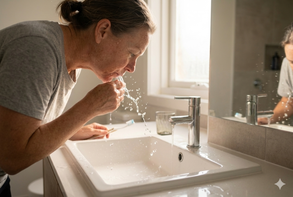 <p> Many people have the habit of spitting and rinsing with water right after brushing. While it feels natural, rinsing immediately can actually wash away the fluoride left behind by toothpaste. Fluoride is essential because it strengthens tooth enamel and helps protect against cavities.

Instead of rinsing with water, try simply spitting out the excess toothpaste and letting the fluoride work for at least ten to thirty minutes. If you feel the need to rinse, a small sip of plain water is less disruptive. Over time, skipping the rinse can make a noticeable difference in the strength of your enamel and the overall health of your teeth. It might feel strange at first, but giving your teeth this small period to soak in fluoride is one of the simplest ways to improve your oral care routine. </p> :: Gemini