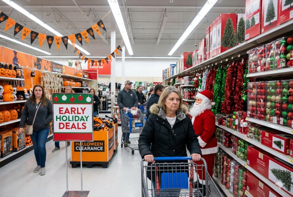 <p> Have you noticed Christmas decorations appearing before Halloween? This trend, known as holiday creep, is fueled by retailers who want to stretch the shopping season and maximize sales. For consumers, it means being pulled into holiday spending before you have even fully enjoyed the last season. The result is a constant commercial buzz that makes it hard to savor the true spirit of the holidays. </p> :: Gemini