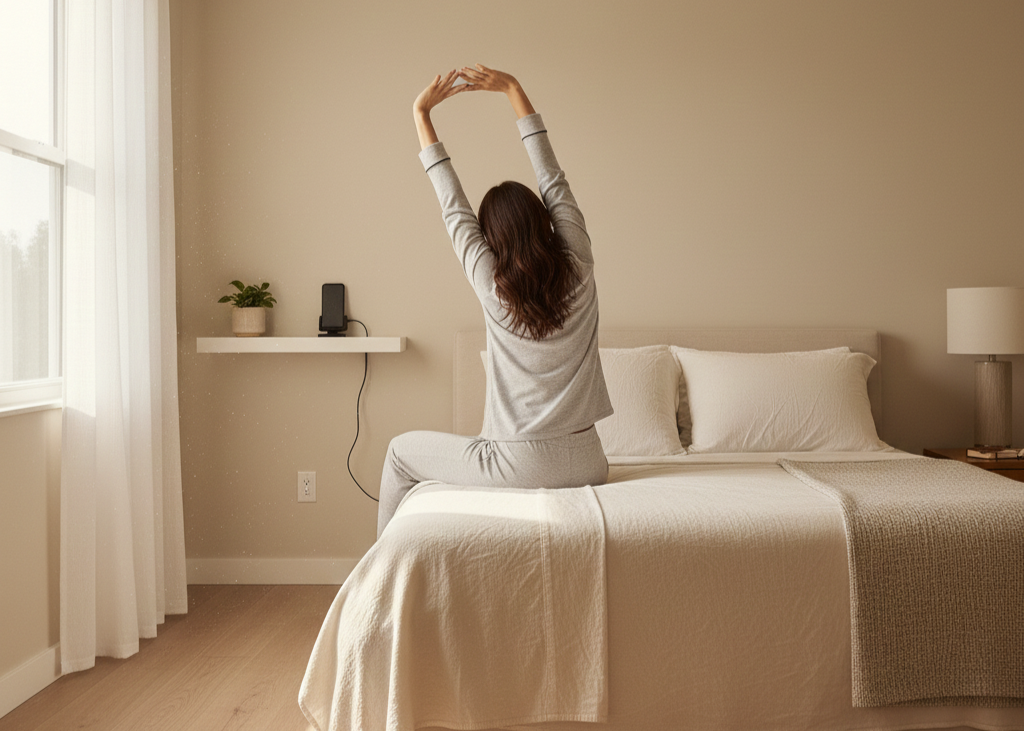 <p> Putting the phone across the room is a strategy that forces movement and reduces distractions. People with common sense use this tactic to avoid immediate scrolling and create space for intentional morning actions.

This habit also encourages getting up on time and keeps the brain from diving into notifications before the body is ready. It is a small step with surprising benefits for focus and productivity. </p> :: Gemini