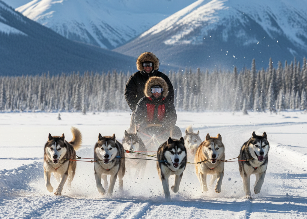 <p> For those seeking adventure, dog sledding in Alaska offers an exhilarating way to enjoy the holidays. Mushers guide teams of huskies through snowy trails, giving you a thrilling and unforgettable experience in a stunning winter landscape. It is a unique way to connect with nature and celebrate the season in a truly memorable way. </p> :: Gemini