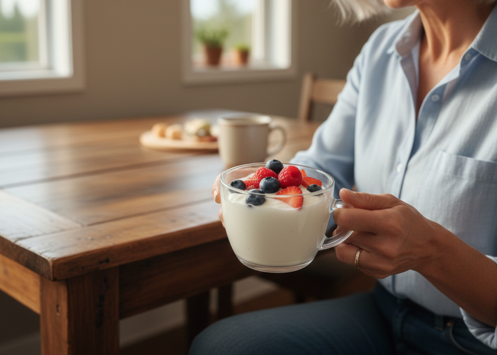 <p> Flavored yogurts are often marketed as healthy, but many are loaded with added sugar. Consuming too much sugar increases inflammation and can contribute to insulin resistance, weight gain, and fatty liver disease. For baby boomers, stable blood sugar and gut health become increasingly important, and sugary yogurts can derail both.

Better option: Choose plain Greek yogurt and sweeten it naturally with fresh berries, a sprinkle of cinnamon, or a small drizzle of honey. You get protein and probiotics without the sugar crash. </p> :: Gemini