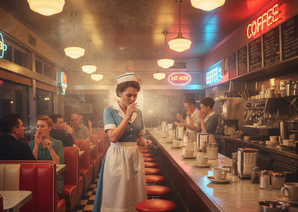 <p> Lighting up used to be as common as drinking coffee. People smoked in restaurants, airplanes, offices, and even hospitals. Today, it’s hard to imagine such scenes, but smoking bans didn’t become widespread until the late 1980s and 1990s. Now, nearly every U.S. state restricts smoking in public spaces. Those old “smoking sections” are a memory best left in the past — along with the smell that clung to everything. </p> :: Gemini