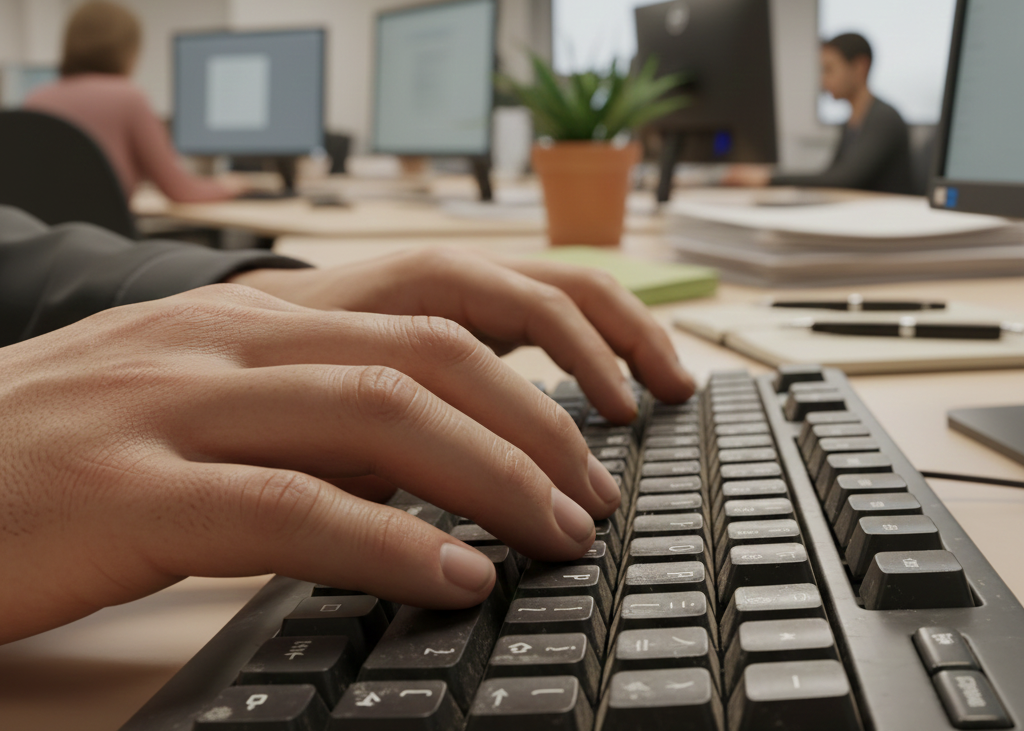<p> If you work in an office, library, or shared workspace, keyboards, computer mice, and office equipment are likely to be touched by multiple people each day. Germs can build up quickly on these items, making handwashing a must after using them. This is particularly important before eating or touching your face. Simple steps like washing your hands regularly and keeping a small bottle of hand sanitizer at your desk can help you stay healthy during the workday. </p> :: Gemini