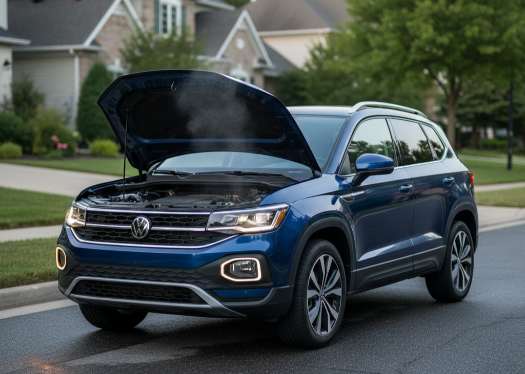 1. Volkswagen Taos <p> The Volkswagen Taos has become known for being stylish and fun on the surface but unpredictable underneath. Owners and reviewers frequently mention problems related to the powertrain, brakes, and electrical components, with transmission issues being among the most concerning. When a crossover begins having shifting problems or strange noises while driving at low mileage, that is a red flag most buyers do not want to deal with. Another point that makes the Taos a risk is how inconsistent the overall driving experience feels for many drivers. Some say the engine occasionally hesitates when accelerating, which can make everyday driving feel a little too unpredictable. While Volkswagen is often praised for quality, the Taos is one of those rare models that seems to have more ongoing complaints than compliments. </p> :: Gemini