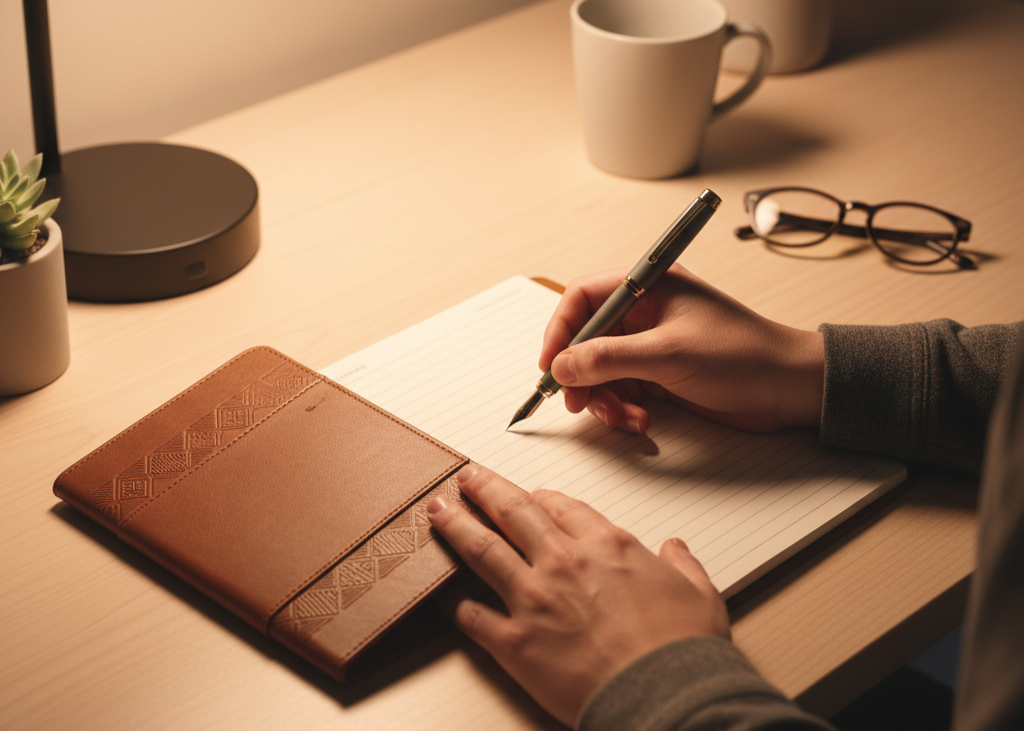 12. Notebook, Planner, or Journal <p> A nicely designed notebook or journal is a timeless gift. People use them for planning, writing, doodling, note taking, or simply staying organized. Because notebooks come in so many sizes, styles, and colors, they can match nearly any personality or preference. They are perfect for students, professionals, creatives, and anyone who enjoys putting pen to paper. This is a gift that encourages reflection, organization, and creativity all year long. </p> :: Gemini