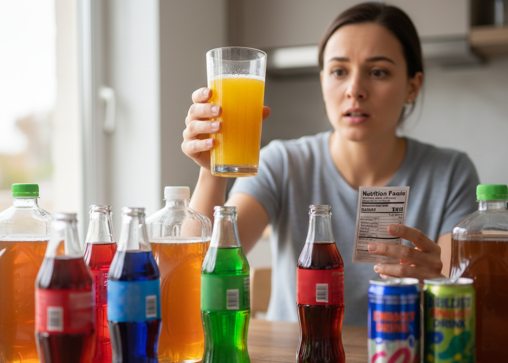 <p> Sugary drinks often feel refreshing and harmless, but they slip more sugar into your day than almost anything else you eat. Sodas, sweet teas, energy drinks, and those “fruit drinks” that barely contain fruit can all overload your bloodstream with sugar in minutes. Your body does not feel full from liquid calories, which means you can down hundreds without even thinking about it. Over time, this habit can lead to weight gain, sluggish energy, and higher risks of insulin resistance. If water feels too plain, try sparkling water, fruit-infused water, or unsweetened tea. Your body will feel the difference quickly. </p> :: Gemini