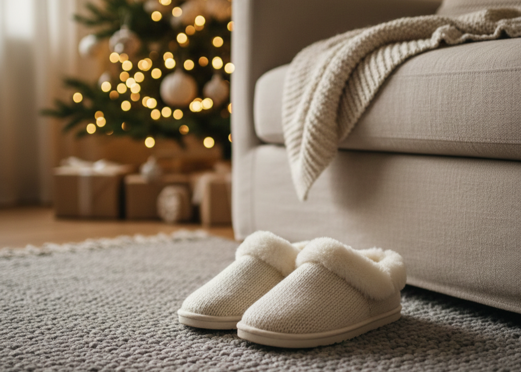 <p> There is nothing quite like sliding your feet into a pair of soft, warm slippers after a long day. They are perfect for lounging around the house and add a touch of comfort to daily life. Affordable slippers can be found for $15 to $25, and choosing a neutral or festive color ensures they appeal to anyone. This gift is practical, thoughtful, and guaranteed to be appreciated during the colder months. </p> :: Gemini