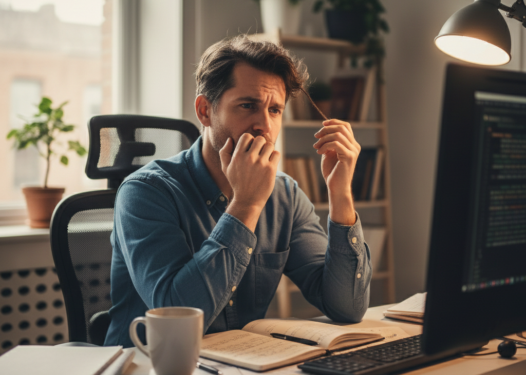 <p> Many of us developed small habits as children, like biting nails, picking cuticles, twirling hair, or tapping our fingers. These actions often started as ways to cope with boredom, anxiety, or stress. As adults, they can still pop up during tense situations, whether it’s a difficult meeting, a traffic jam, or waiting for an important phone call. Even if these behaviors feel harmless, they can be distracting or even physically damaging. On the other hand, noticing them can be a useful signal that your nervous system is under stress. Once you’re aware, you can experiment with healthier ways to calm yourself, such as deep breathing or gentle stretching, without losing the comfort you once sought. </p> :: Gemini