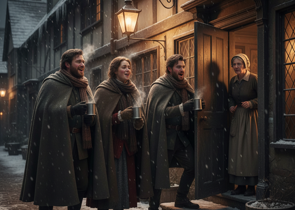 <p> Wassailing involved going door to door, singing, drinking spiced beverages, and asking for food or drink. While festive in theory, it often became loud and unruly. Authorities in England and colonial America sometimes treated wassailing as a public nuisance. Laws targeting disorderly conduct were used to limit or discourage it. Over time, the tradition faded into more controlled celebrations, such as organized caroling or family gatherings, preserving the spirit without the chaos. </p> :: Gemini