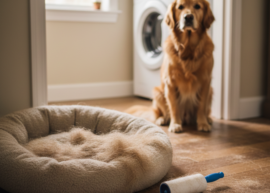 <p> Blankets, pet beds, and clothing covered in pet hair can clog your washing machine and reduce cleaning efficiency. Remove as much hair as possible using a lint roller or brush before washing. You will get cleaner clothes, a healthier machine, and fewer frustrations during laundry day. </p> :: Gemini