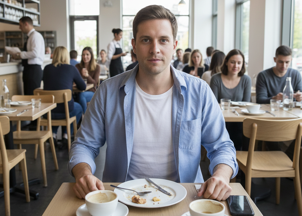 <p> A stark white undershirt peeking out from under a light button-down shirt is a common style mistake. It often makes an outfit look unfinished or mismatched.

Select neutral or skin-tone undershirts that remain discreet. This maintains the layering benefit of an undershirt while keeping your outfit sharp and polished. Paying attention to these small details separates a well-dressed man from someone who simply threw on clothes. Layering should be subtle, purposeful, and complementary. </p> :: Gemini