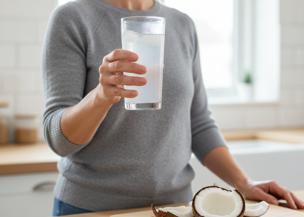 7. Coconut Water: Hydration and Electrolytes for Smooth Digestion <p> Sometimes constipation is simply a result of dehydration. Coconut water is a natural way to rehydrate while supplying electrolytes such as potassium and magnesium, which help regulate smooth muscle function in the gut. Proper hydration softens stool and encourages natural bowel movements. While it is not as immediately powerful as prune juice or coffee, coconut water is excellent for supporting mild constipation and promoting daily digestive health. It is refreshing, natural, and easy to incorporate into your routine. </p> :: Gemini