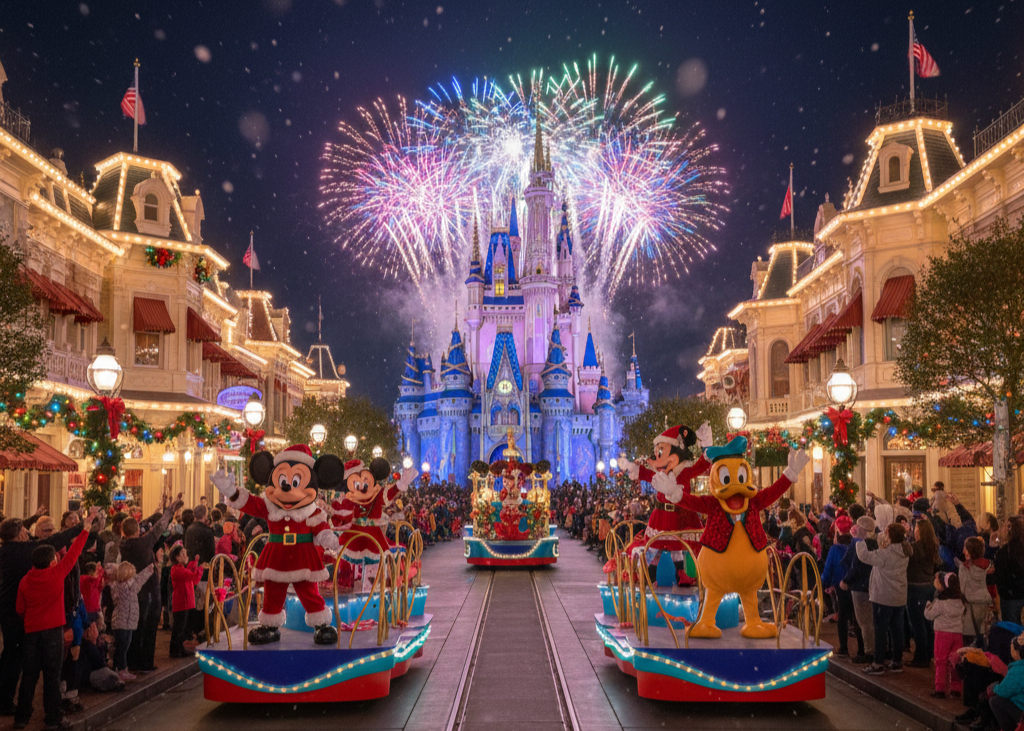 <p> For families or anyone young at heart, Mickey’s Very Merry Christmas Party at Magic Kingdom is a dream come true. This special event features parades, character meet and greets, dazzling fireworks, and even magical snowfall on Main Street U.S.A. It is an enchanting way to experience the park with a seasonal twist and create memories that last a lifetime. </p> :: Gemini