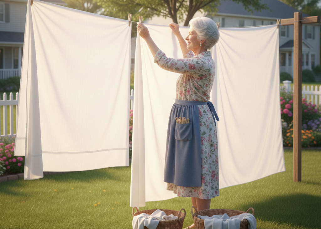 <p> Hanging laundry on a backyard line was more than a chore—it was a daily ritual that connected people with the outdoors. Boomers remember the satisfaction of completing the task, the smell of sun-dried linens, and friendly conversations with neighbors while working outside.

While electric dryers are convenient, hand-hanging laundry slows life down, encourages mindfulness, and creates moments of reflection. This simple practice fosters connection, routine, and even casual neighborly interaction, bringing back a small but meaningful slice of daily life. </p> :: Gemini