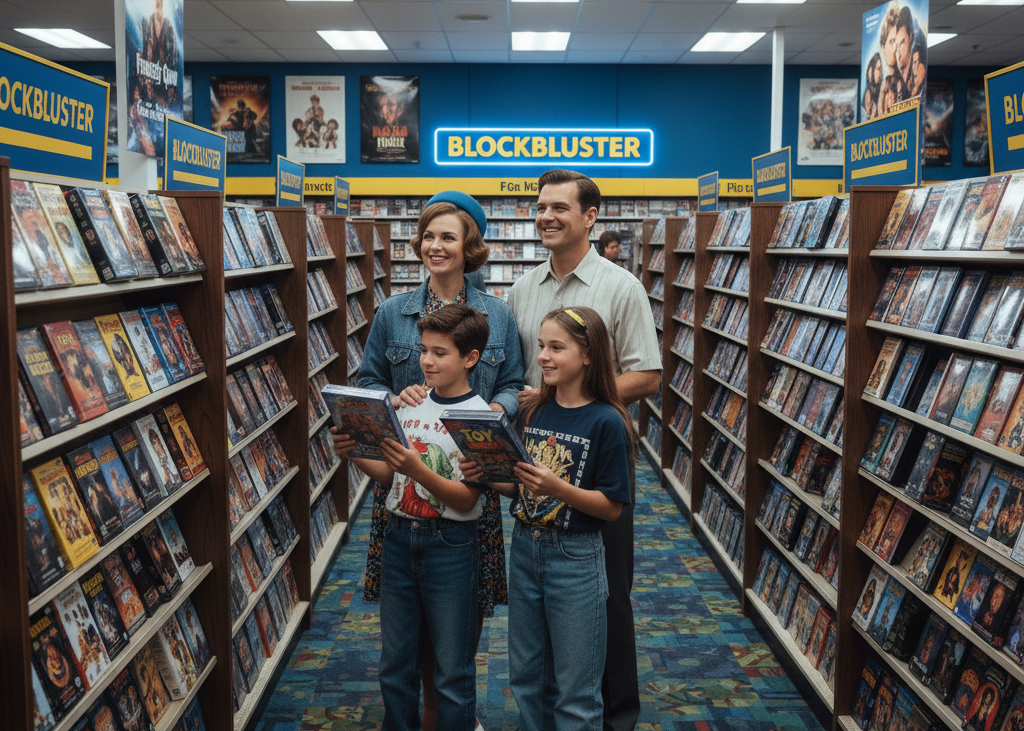 <p> Long before streaming, there was Blockbuster. The ritual of visiting the video rental store on Friday nights to pick a VHS tape or DVD created a sense of anticipation and excitement. Families and friends would debate which movies to watch, often wandering the aisles in awe of new releases and classic favorites. For boomers, it was a weekly tradition that blended entertainment with community. Blockbuster could not survive the digital shift, leading to its closure across the United States by the early 2010s. Still, the memories of these movie nights remain vivid and cherished. </p> :: Gemini