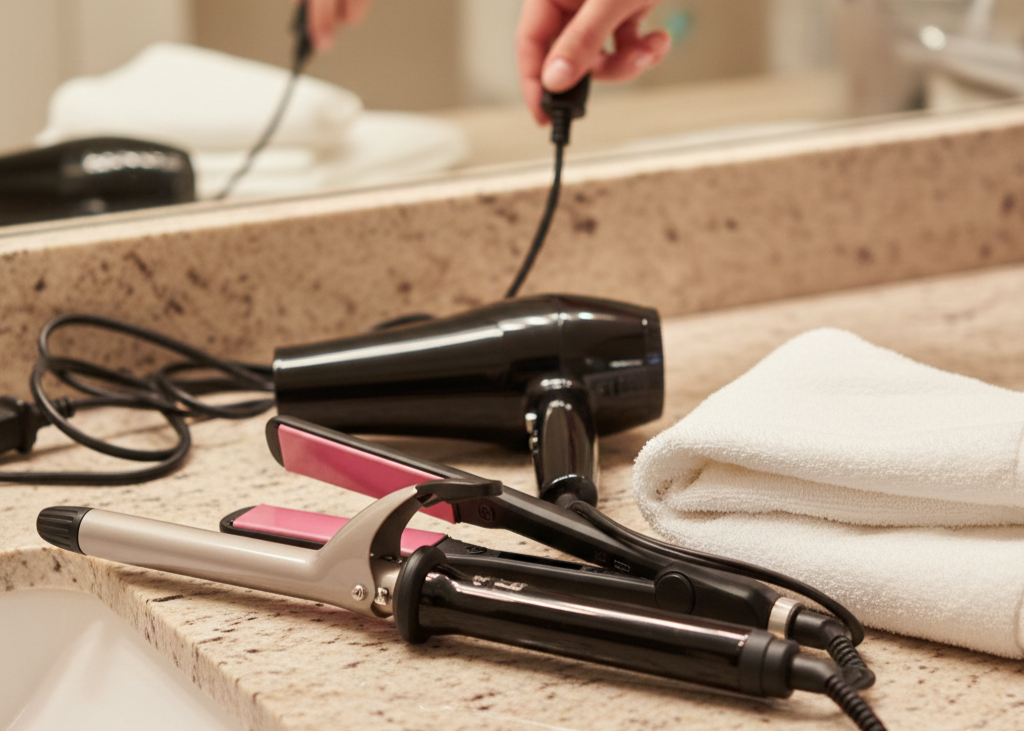 <p> Curling irons, straighteners, and blow dryers are staples of morning routines, but leaving them plugged in overnight can be risky. Even when switched off, some devices can produce residual heat or draw small amounts of electricity, especially if the wiring is worn or the tool is older.

Imagine climbing into bed, completely relaxed, only to think back to the curling iron you left plugged in near the towel pile. That lingering worry can make it hard to sleep. Unplugging hair styling tools is a simple, stress-free way to reduce fire hazards and protect your home. Your tools will be ready and safe for your next use, and you will enjoy the peace of mind that comes with knowing your bedroom is risk-free. </p> :: Gemini
