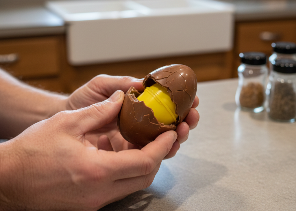 <p> Ah, the excitement of cracking open a Kinder Surprise egg as a child. Chocolate on the outside, a tiny toy hidden inside, and hours of fun trying to figure out what you got. However, the original Kinder Surprise eggs, the ones with the toy fully embedded inside the chocolate, are banned in the United States. The U.S. Food and Drug Administration prohibits any food item that contains non-nutritive objects, and toys inside chocolate are considered a choking hazard.

Luckily, a modified version called Kinder Joy is legal because the toy is separated from the chocolate. Collectors might still seek out the original Kinder Surprise for nostalgia, but eating one on American soil could technically get you into trouble. It is the kind of item that makes you marvel at how something so innocent could be deemed illegal. If you happen to stumble upon a vintage stash from abroad, admire it, photograph it, and keep it safely on display instead of trying to eat it. </p> :: Gemini