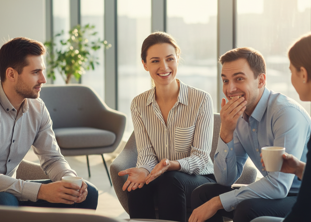 <p> Ever say something in a meeting or conversation, and the other person laughs nervously—even if it isn’t particularly funny? Or perhaps they seem to agree with everything you say, even exaggerating their support? Nervous laughter and overcompensation are classic signs of intimidation. When someone is unsure how to respond or feels the need to impress, they might over-apologize, offer excessive compliments, or laugh at minor jokes. While this can feel flattering, it also reveals their self-consciousness around you. Understanding this behavior allows you to respond with warmth, which can help them relax and interact more authentically. </p> :: Gemini