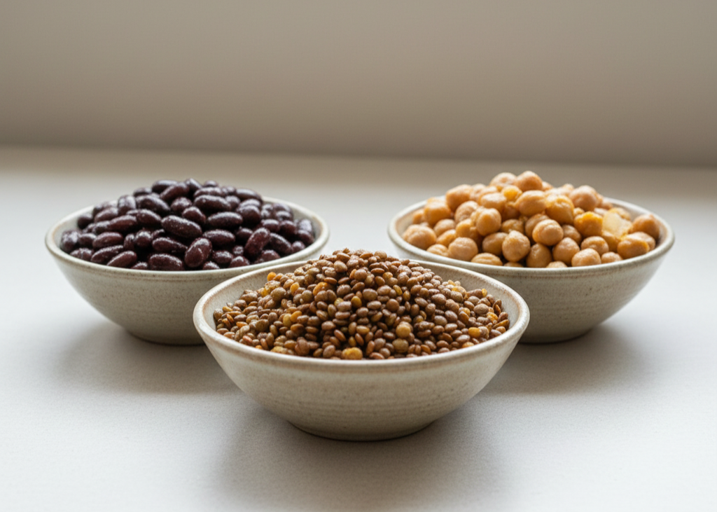 <p> Legumes are one of the most effective foods for increasing microbial diversity. They are packed with fiber, resistant starch, and plant-based protein, making them both filling and nourishing for gut bacteria. Regular legume consumption has been linked to improved digestion, better blood sugar control, and reduced inflammation.

Beans, lentils, and chickpeas can be added to soups, salads, grain bowls, and stews. If you are new to legumes, start with smaller portions and increase gradually to allow your gut time to adapt. </p> :: Gemini