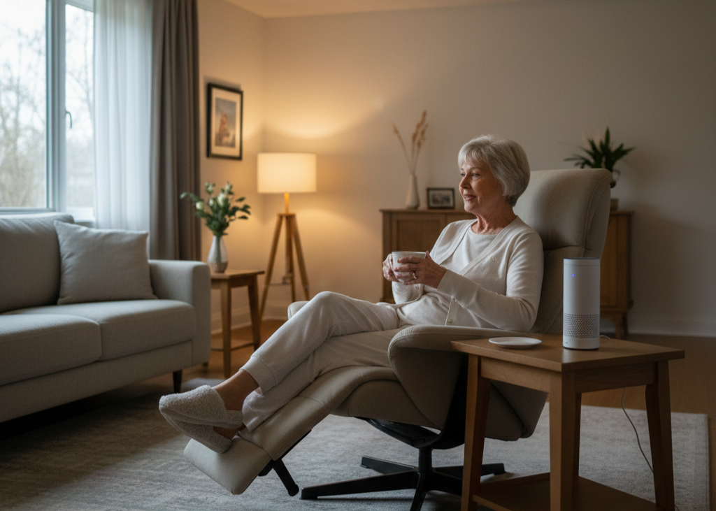 <p> Voice-activated assistants like Amazon Alexa or Google Home can make life safer, easier, and a bit more fun. With simple voice commands, you can turn lights on and off, adjust the thermostat, make phone calls, play music, or set reminders. Some assistants can even help you order groceries, track your schedule, or provide step-by-step cooking instructions. For baby boomers, this means reducing unnecessary movement around the house, which is especially helpful for those with mobility limitations or balance concerns. Imagine sitting in your favorite chair and being able to control nearly every aspect of your home without ever getting up. Technology like this brings independence without adding complexity. </p> :: Gemini