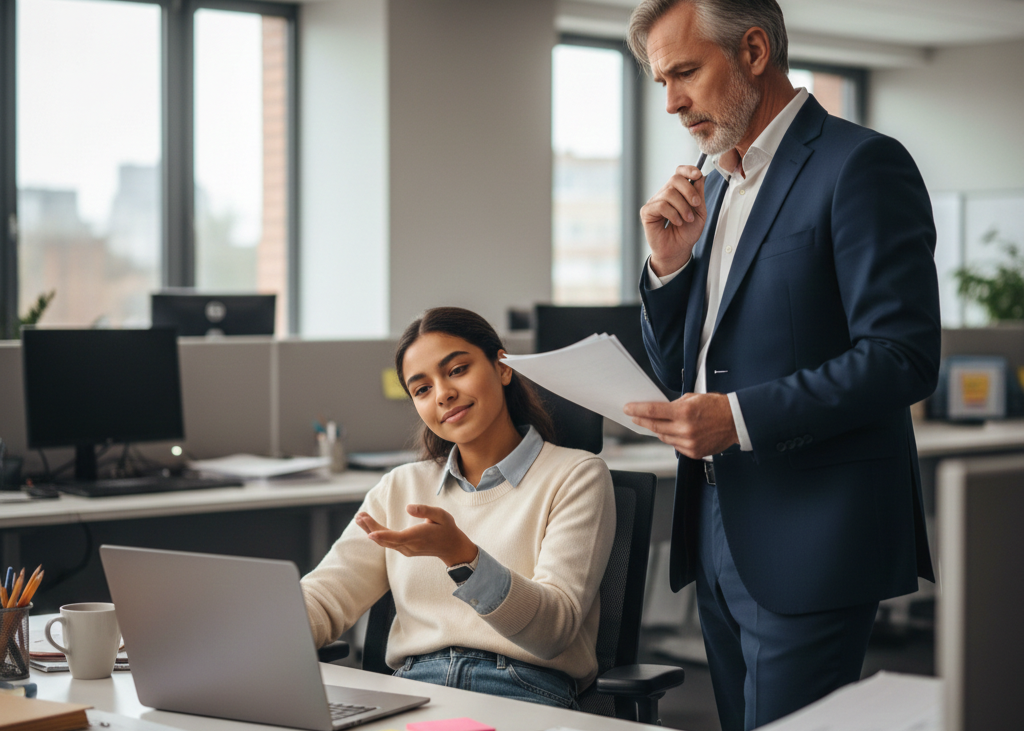 3. Weak Follow-Through on Tasks <p> Managers often say the job does not end when an assignment is technically completed. It includes checking details, confirming expectations, and making sure the final result meets standards. Some Gen Z workers, however, are described as completing tasks exactly as asked and nothing more.
This is not laziness. It is often a misunderstanding of workplace culture. Employers expect initiative and ownership, not just box-checking. When follow-through is missing, managers may feel they have to babysit, which quickly leads to frustration. </p> :: Gemini