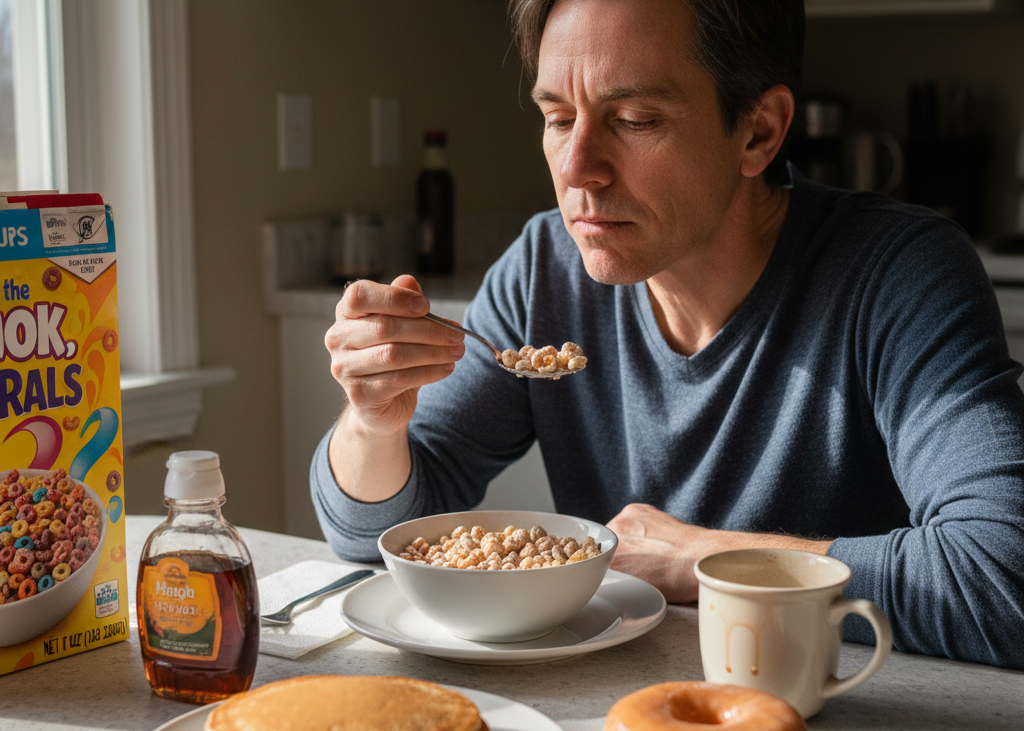 <p> Sugary cereals, pastries, flavored yogurts, and syrup-dripping pancakes may seem like breakfast staples, but they can create a rollercoaster effect on your energy levels. When you consume too much sugar in the morning, your blood sugar spikes and then crashes within an hour or two. That crash can leave you reaching for another cup of coffee, snacks, or even doughnuts just to survive until lunch. Over time, consistently high sugar intake can increase your risk for weight gain, mood swings, and even long-term health issues.

Fix it: Focus on natural sweetness instead of processed sugar. Fresh fruit, unsweetened applesauce, or berries are perfect options. Pair them with whole grains and protein, such as oatmeal topped with walnuts or chia seeds, to keep your energy steady and your mood stable. You might be surprised how satisfying a breakfast can be without a mountain of sugar. </p> :: Gemini