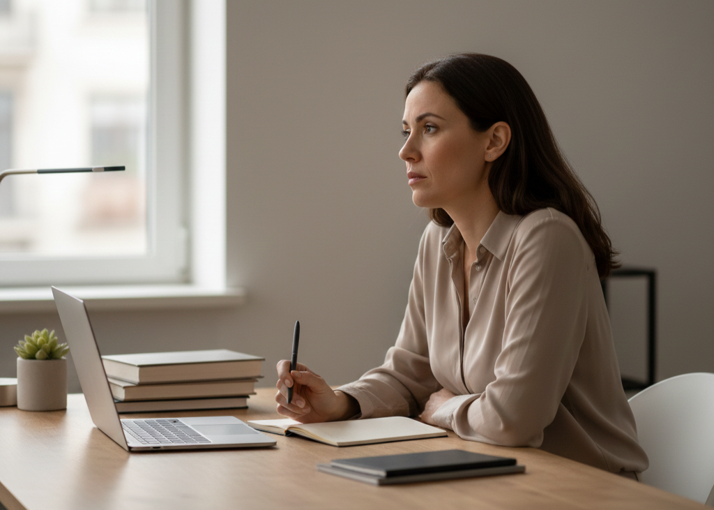 6. Procrastination Feels Compulsive <p> Procrastination is one of the most misunderstood signs of mental fatigue. While it is often labeled as laziness, mentally exhausted procrastination feels different. You may want to do the task, know its importance, and still feel unable to begin.
This is because your brain associates the task with effort it cannot currently afford. Avoidance becomes a subconscious coping mechanism, not a conscious choice. Understanding this distinction helps reduce self-judgment and encourages gentler productivity strategies, such as starting with very small actions or allowing yourself structured rest. </p> :: Gemini