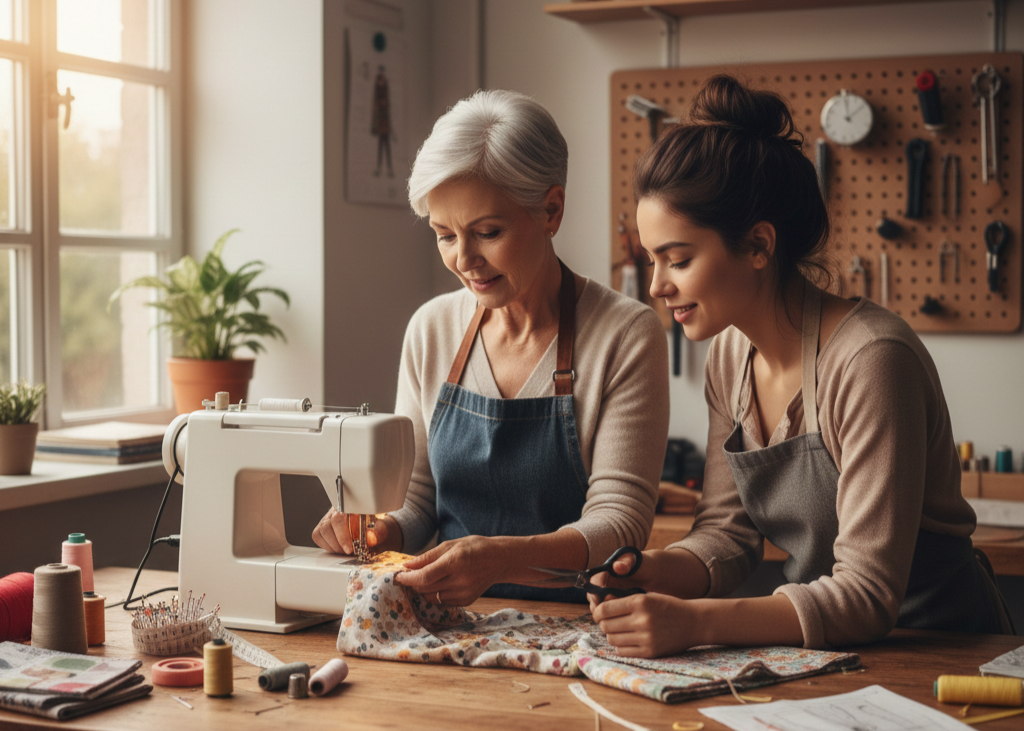 <p> Sewing and mending clothes may have once been a necessity, but millennials are now exploring these skills out of sustainability, creativity, and practicality. Fixing or altering clothing extends its life, reduces waste, and offers a tangible sense of accomplishment. Boomers practiced these skills for generations, often out of necessity, and today’s young adults are finding the practice both practical and meaningful. Mending clothing may seem simple, but it connects us to the past while addressing modern concerns like waste reduction and mindful consumption. </p> :: Gemini