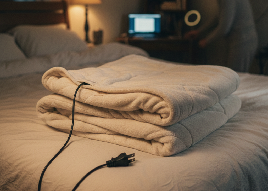 <p> There is nothing quite like climbing into a warm bed on a chilly night. Electric blankets provide that comfort, but they come with a caution. These blankets are not designed to run all night, and older models or cheaper versions can develop hot spots that pose fire hazards.

The safest approach is to preheat your bed for a short period, then unplug the blanket before you go to sleep. This simple step prevents overheating and reduces energy consumption without sacrificing comfort. By doing so, you enjoy warmth and peace of mind, knowing your cozy sleep environment is safe and energy-efficient. </p> :: Gemini