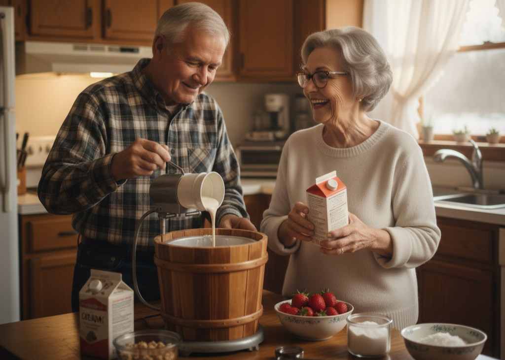 <p> Long before ice cream came in plastic tubs, families made it at home with rock salt, ice, and patience. An ice cream maker is a symbol of celebrations, summer traditions, and the joy of creating something special. Keeping one suggests that you prioritize family enjoyment and the experience of making treats from scratch. </p> :: Gemini