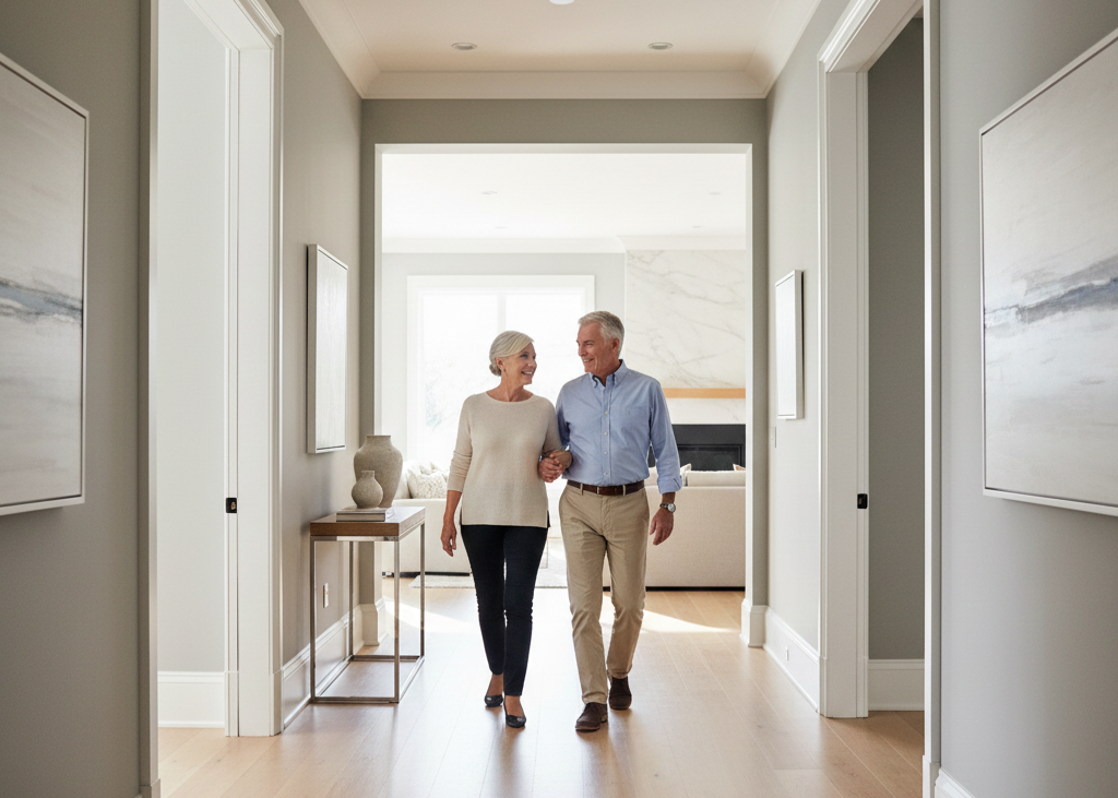 6. Wider Doorways and Hallways <p> Simple adjustments like wider doorways and hallways make a big difference in daily life. They allow easier navigation for walkers or wheelchairs and create a sense of openness throughout your home. These changes are subtle yet transformative, blending safety and elegance. Spacious hallways and entries not only reduce the risk of trips and falls but also make rooms feel airy and inviting. </p> :: Gemini