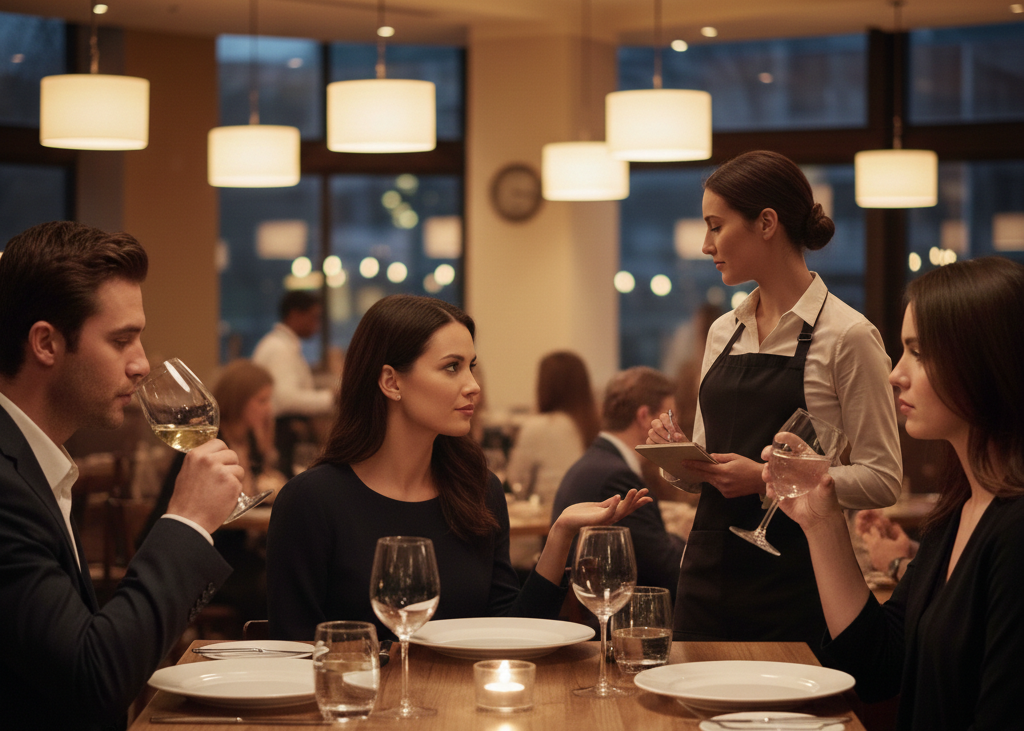 3. How You Customize Your Order <p> Small, reasonable modifications are normal and expected. Experienced diners tend to make brief, polite requests and trust the kitchen’s expertise. They don’t over-explain or attempt to redesign the dish.
Excessive substitutions, complicated instructions, or long justifications can come across as nervous or controlling. Confidence often shows in simplicity—knowing what you want, asking clearly, and accepting that not everything needs to be customized. </p> :: Gemini