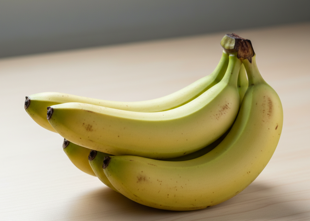 <p> Bananas are gentle on the digestive system and provide a unique type of fiber called resistant starch, particularly when they are slightly green. Resistant starch resists digestion in the small intestine and travels to the colon, where gut bacteria ferment it into beneficial compounds.

This process supports gut lining integrity and helps regulate metabolism. Bananas are also convenient, affordable, and easy to pair with other gut-friendly foods like yogurt or nut butter. Including one banana a day is a simple way to support your microbiome without overthinking it. </p> :: Gemini