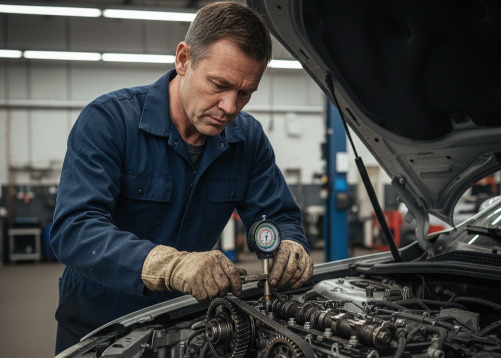 <p> The timing belt is small but vital, keeping the engine’s valves and pistons perfectly synchronized. One tooth off on the belt, and the results can be catastrophic, including bent valves or damaged pistons. Timing belt replacement often requires removing several components, careful measurement, and precise tensioning. Mechanics deal with these tasks every day, but for a DIYer, the margin for error is tiny. Mistakes can quickly become one of the most expensive engine repairs you could face. </p> :: Gemini