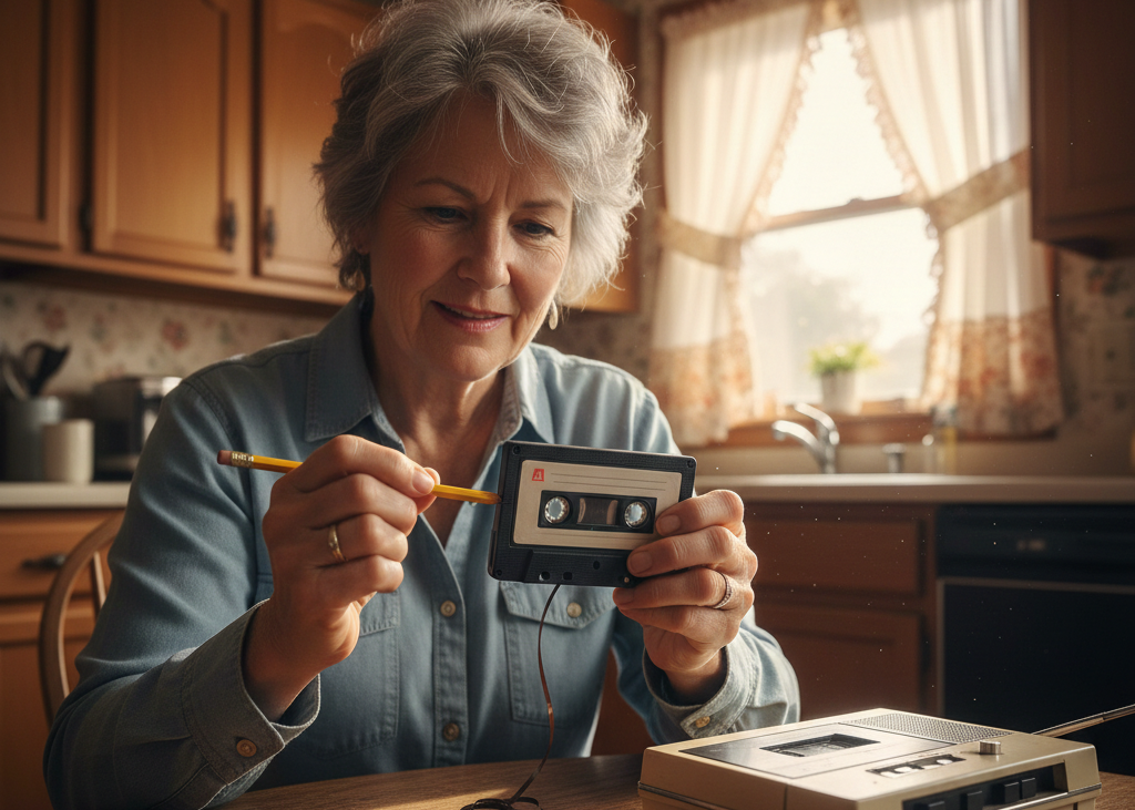 1. The Agony and Triumph of Rewinding Tapes <p> Before digital playlists, music came on cassette tapes. If your favorite song played on the radio, you would grab a blank tape and hit record. Then came the inevitable tape jam. Your solution? A pencil. Inserting a pencil into the cassette reel and manually turning it became an art form. There was a mix of relief and pride when the tape was rewound perfectly. Fumbling with a tape often resulted in warped music, stretched tape, or a song that sounded slightly off-key, but that made the victory of a smooth rewind even sweeter. Today’s generation will never understand the sense of accomplishment involved in such a simple task. </p> :: Gemini